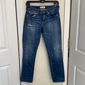 Madewell Slim Boyjean, Size 24